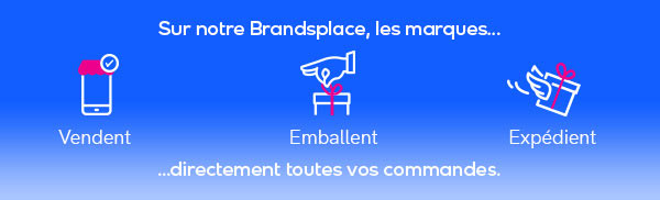 Bannière affichée sur Veepee pour présenter Brandsplace