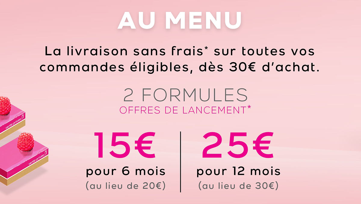 Vente-privee.com propose une offre de lancement pour son forfait livraison V'pass